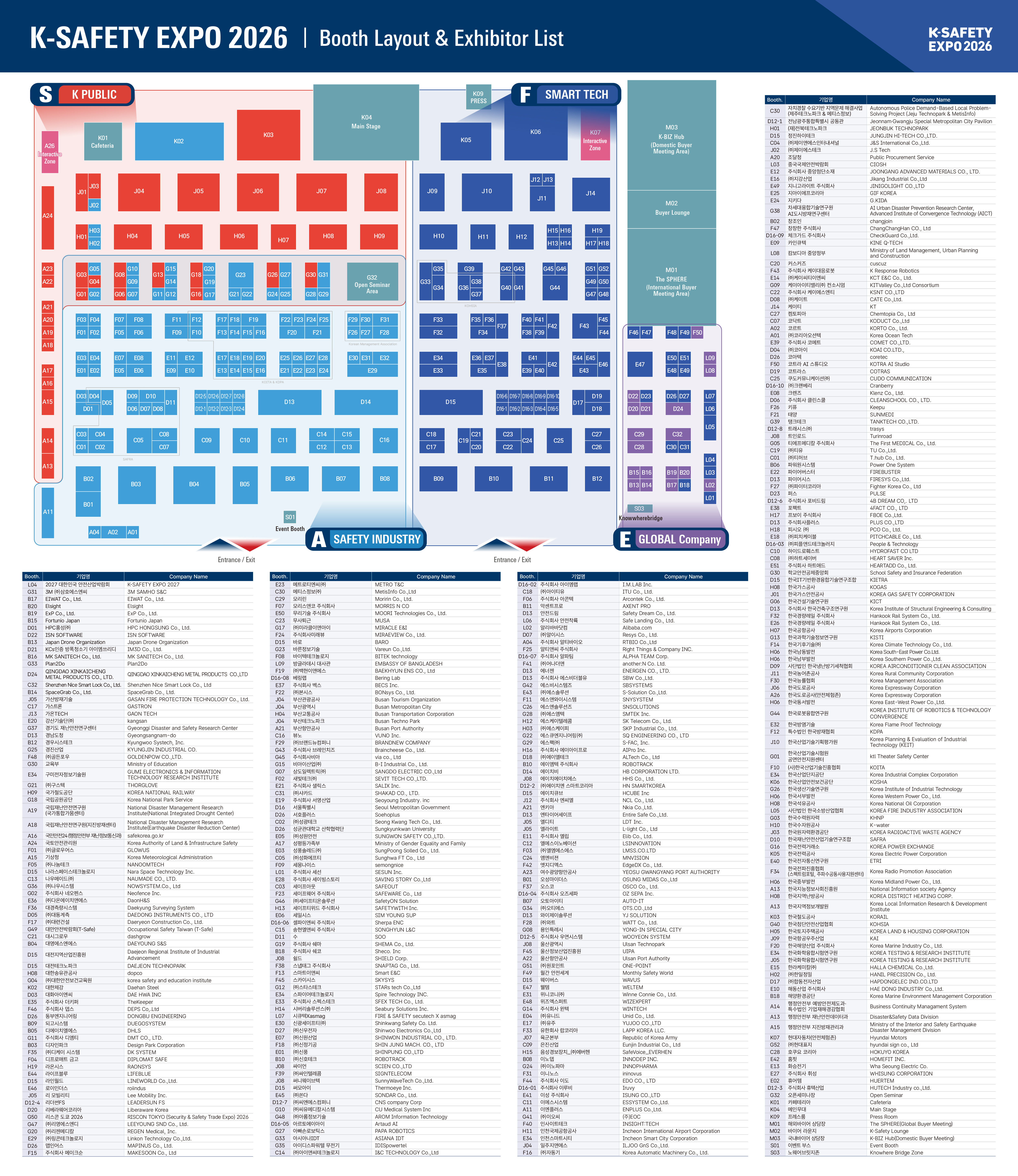 Booth Layout